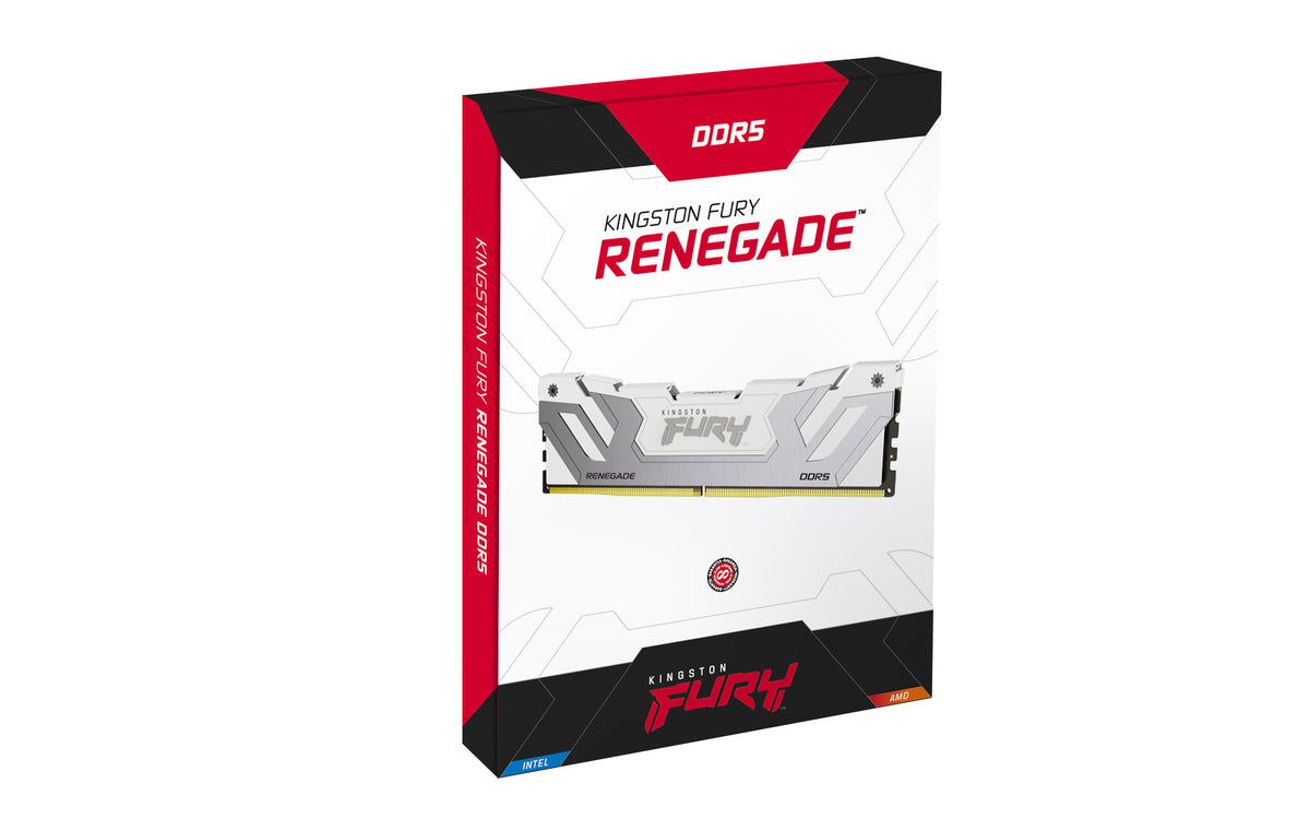 Kingston Technology FURY 48GB 8800MT/s DDR5 CL42 CUDIMM (2er-Kit) Renegade White