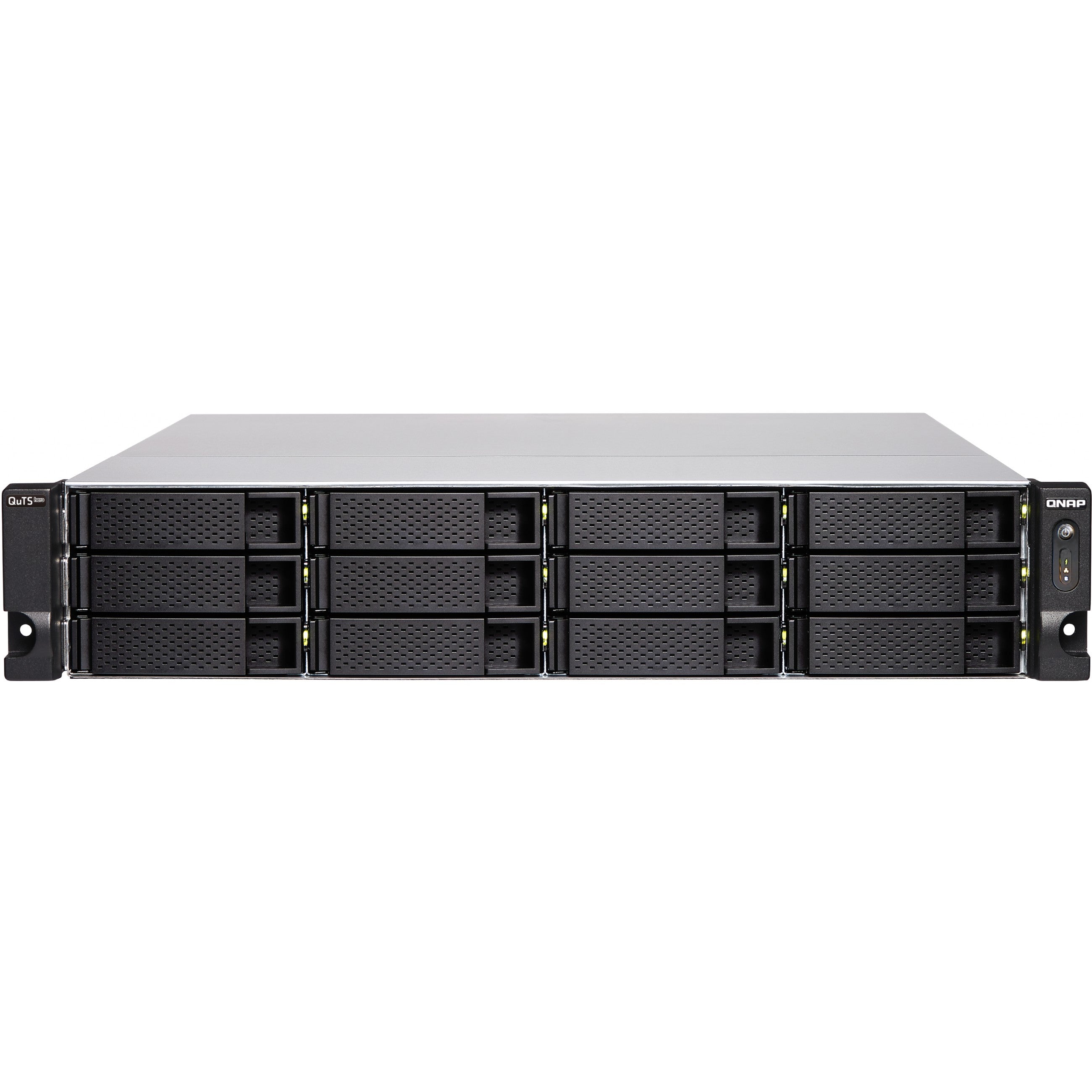 QNAP TS-h1886XU-RP-R2-D1622-32G-RED 12+6 Bay 2U NAS Intel Xeon D-1622 4cores/8threads 3.2GHz 32GB ECC DDR4 6x6.35cm 3.5Zoll+5Y Wrnty