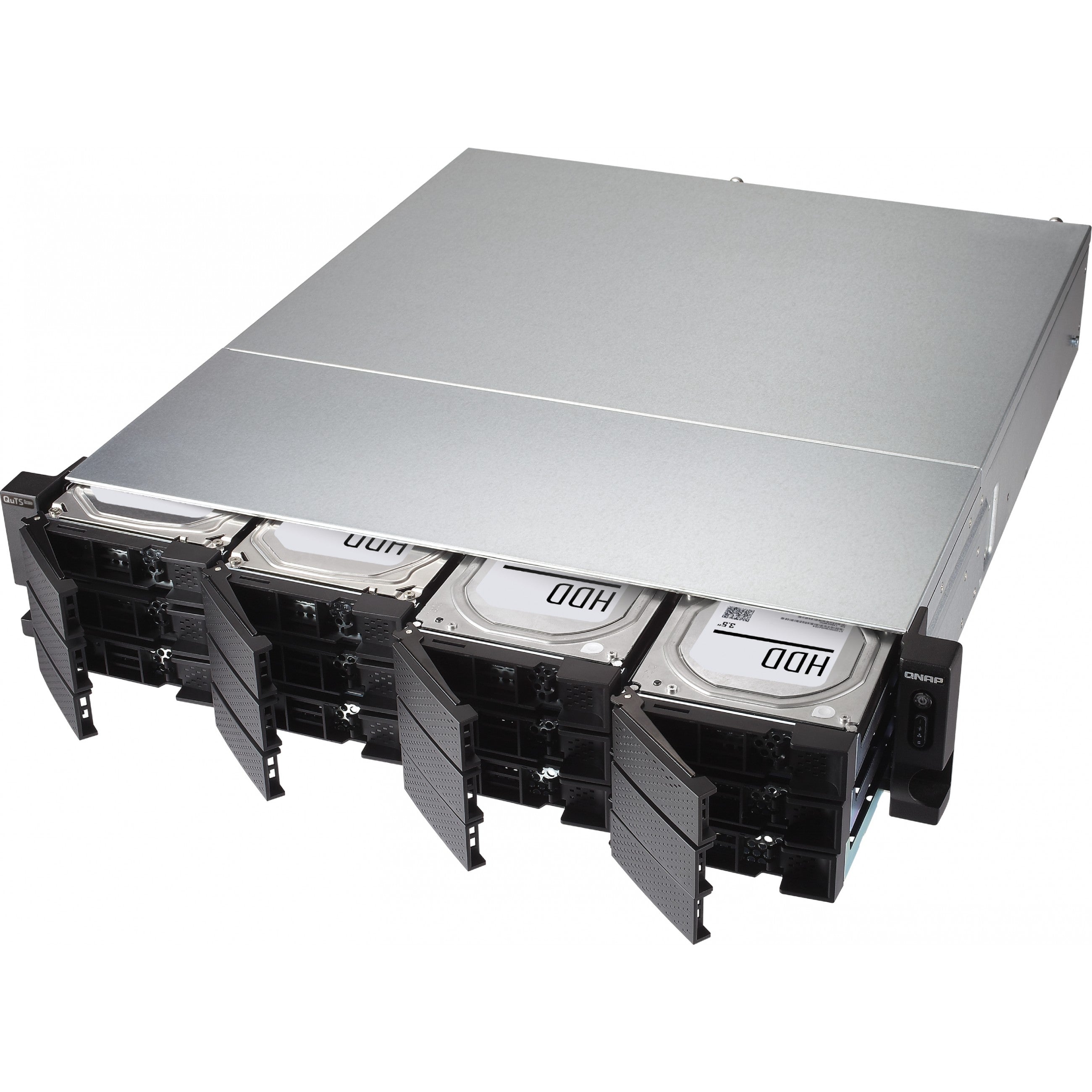 QNAP TS-h1886XU-RP-R2-D1622-32G-RED 12+6 Bay 2U NAS Intel Xeon D-1622 4cores/8threads 3.2GHz 32GB ECC DDR4 6x6.35cm 3.5Zoll+5Y Wrnty