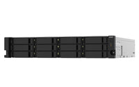 QNAP TS-1232PXU-RP NAS Rack (2U) Annapurna Labs AL324 4 GB DDR4 0 TB QNAP QTS Schwarz