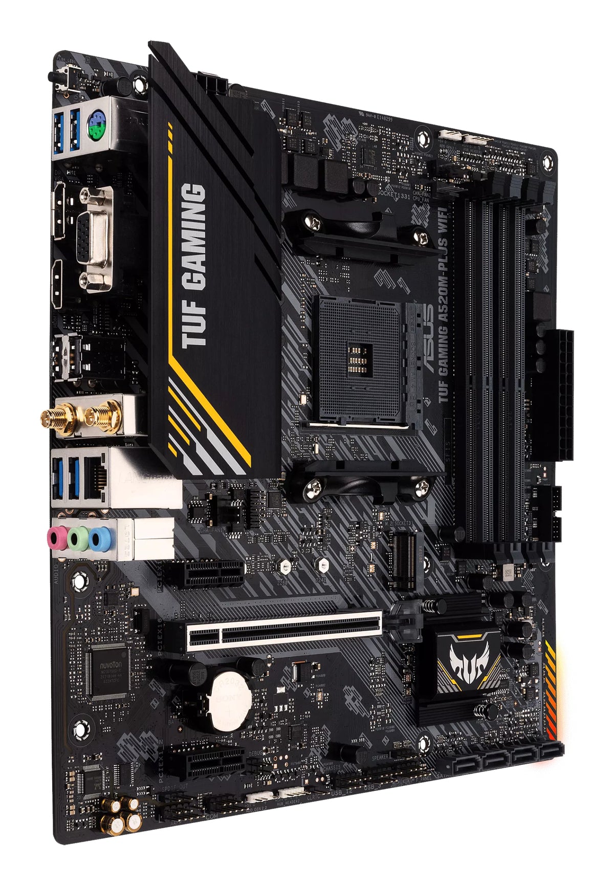 ASUS TUF GAMING A520M-PLUS WIFI AMD A520 Sockel AM4 micro ATX