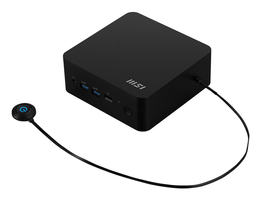 MSI Cubi NUC AI 1UMG-022AT Intel Core Ultra 7 155H 16 GB DDR5-SDRAM 1 TB SSD Windows 11 Pro Mini-PC Schwarz