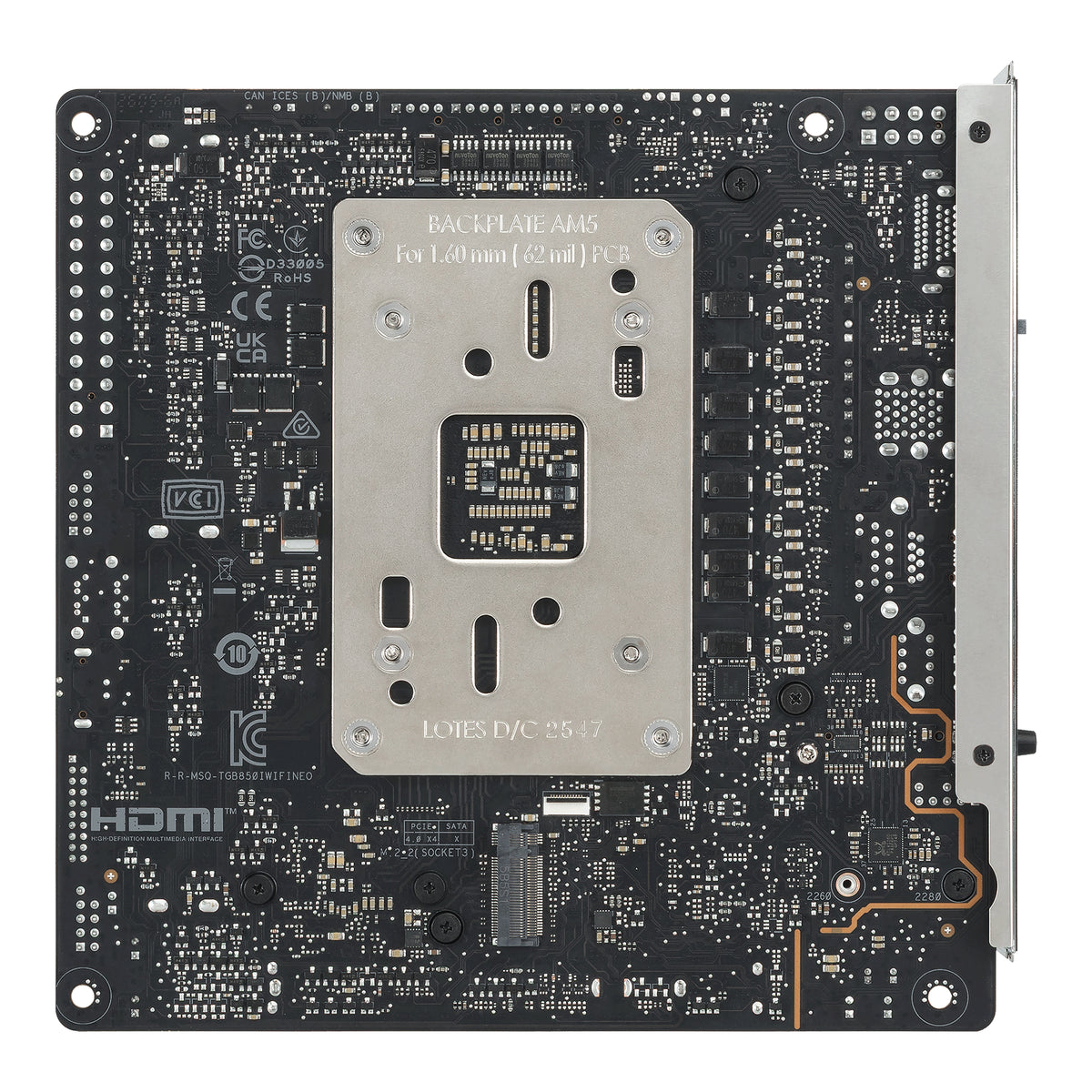ASUS TUF GAMING B850I WIFI NEO AMD B850 Sockel AM5 mini ITX