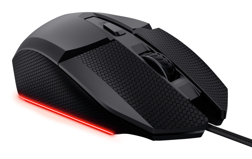 Trust GXT121 FELOX+ Maus Gaming rechts USB Typ-A Optisch 10000 DPI