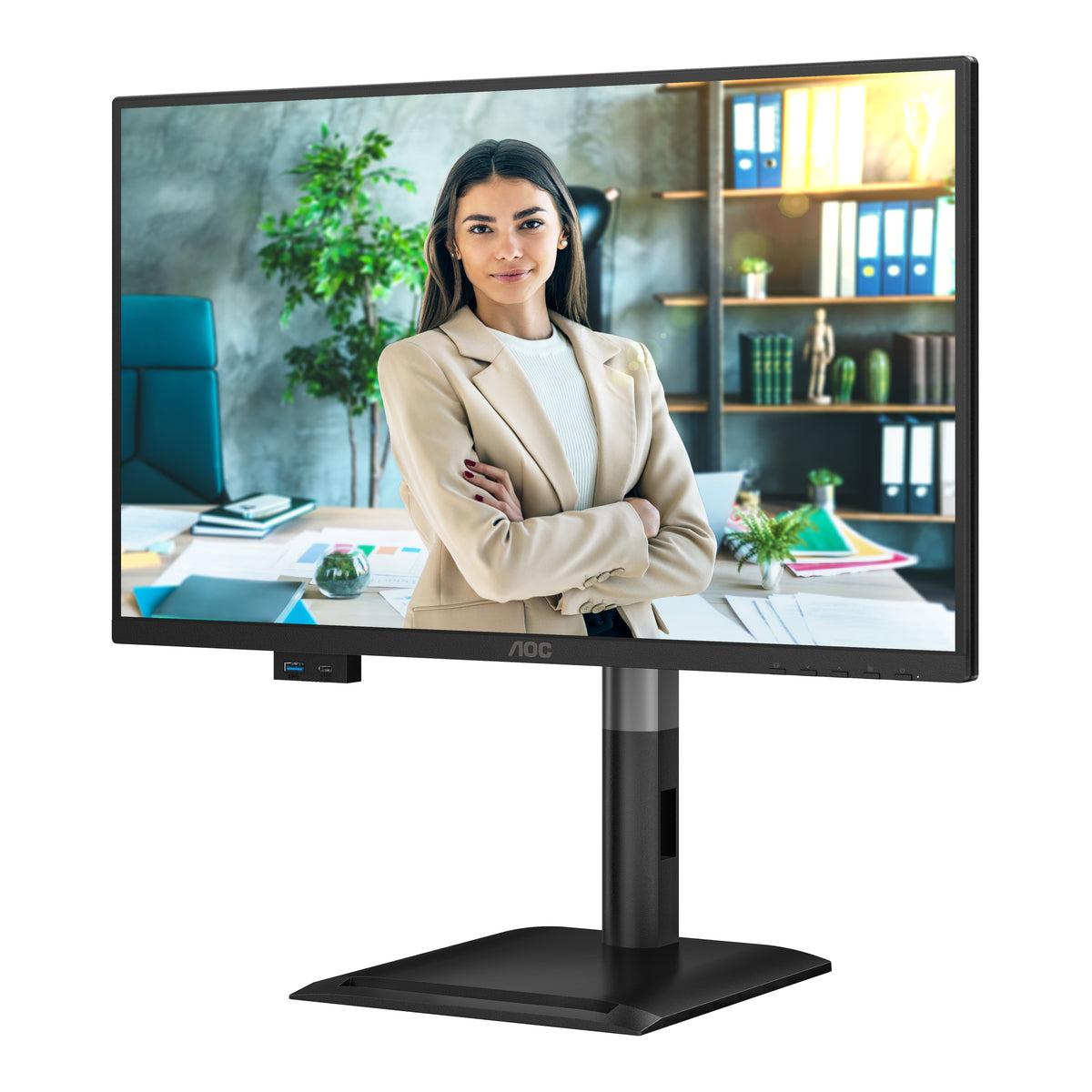 AOC 24P4U Computerbildschirm 60,5 cm (23.8") 1920 x 1080 Pixel Full HD Schwarz