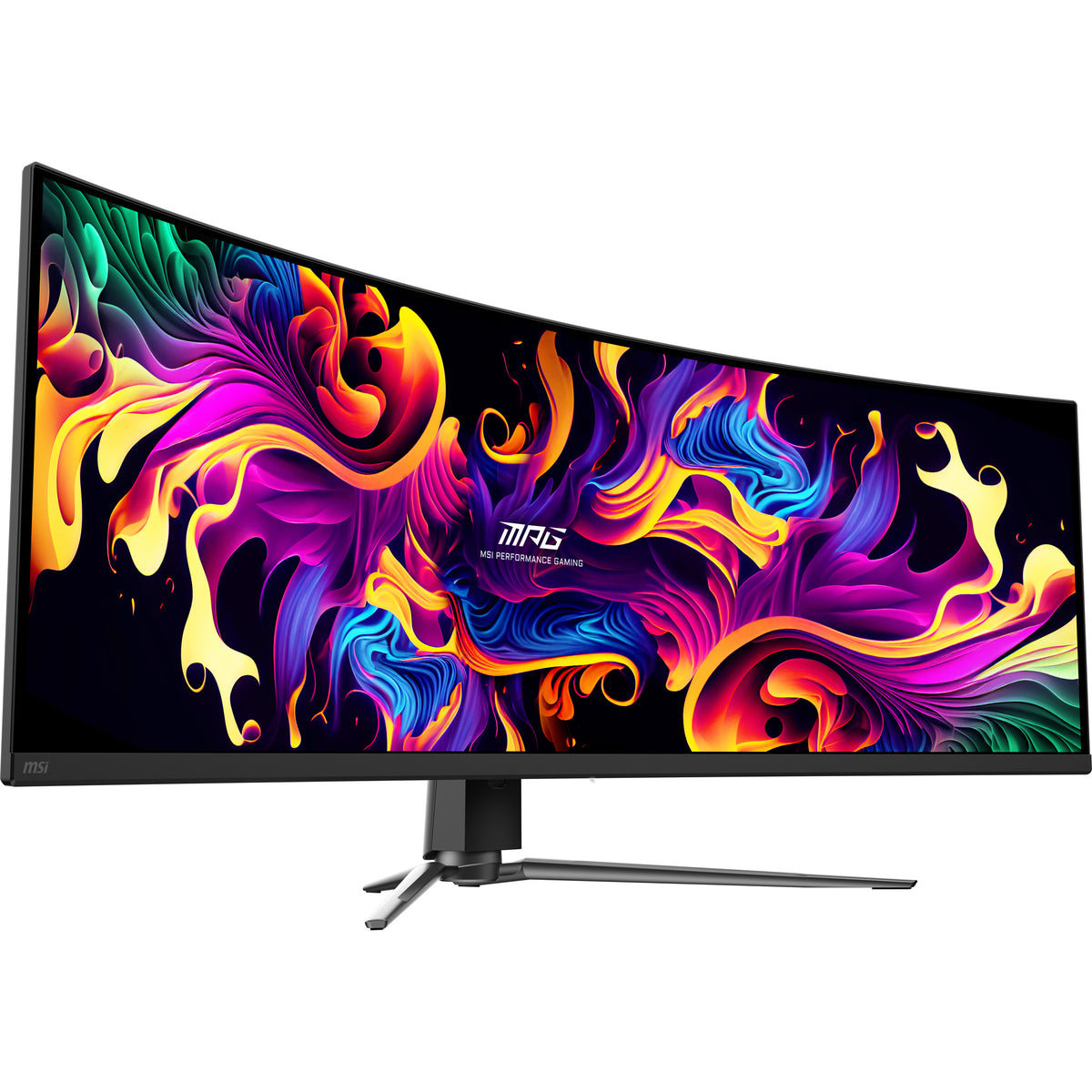 MSI MPG 491CQPXDE QD-OLED Computer Monitor 124.5 cm (49") 5120 x 1440 Pixels Dual QHD Black