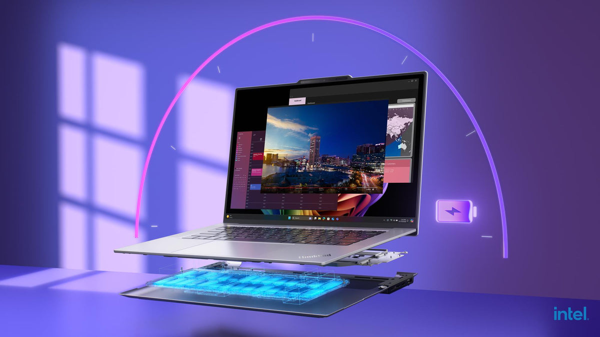 Lenovo ThinkPad X9-15p Gen 1 Aura Edition Copilot+ PC 358H Laptop 38,9 cm (15.3") Touchscreen 2.8K 32 GB 1 TB SSD Wi-Fi 7 (802.11be) Windows 11 Pro Deutsch Grau