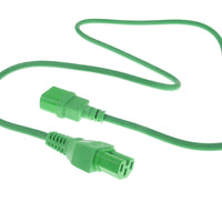 Cavo di alimentazione ACT C14 - C15 verde 1,5 m