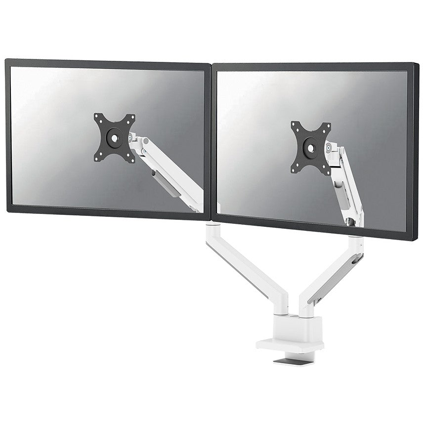 Neomounts DS70-250WH2 Tischhalterung für 2 Monitore bis 81cm 32" 9KG Weiß