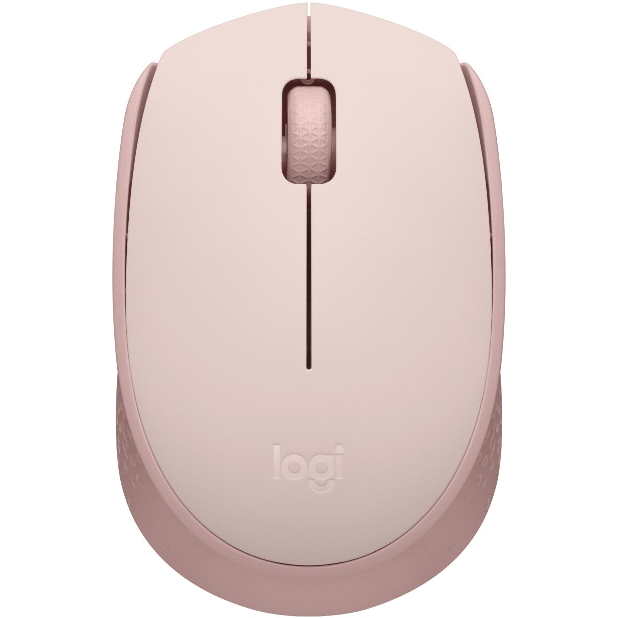 Logitech M171 Mouse right and left-handed optical 3 buttons wireless 2.4 GHz USB wireless receiver pink