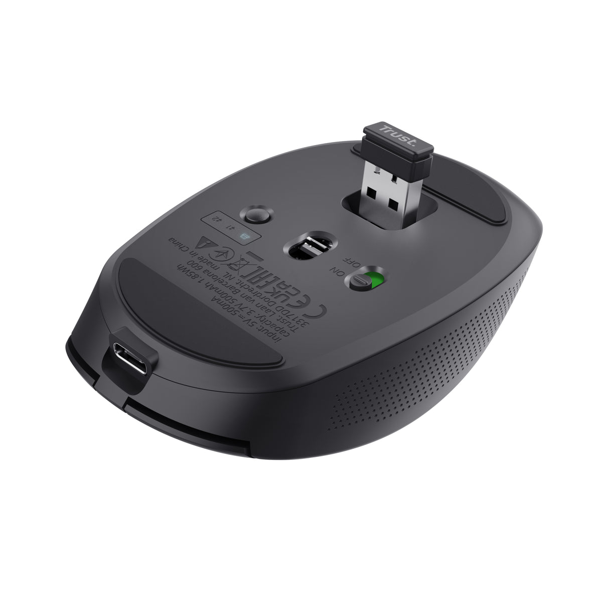 Trust Ozaa Maus Büro rechts RF Wireless + Bluetooth Optisch 3200 DPI