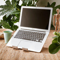 R-Go Tools Laptop- und Tablet-Ständer R-Go Treepod, ergonomisch und modular, verstellbar, biobasiert