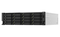 QNAP TS-H2287XU-RP NAS Rack (3U) Intel Xeon E E-2378 64 GB DDR4 0 TB QuTS hero Schwarz, Weiß