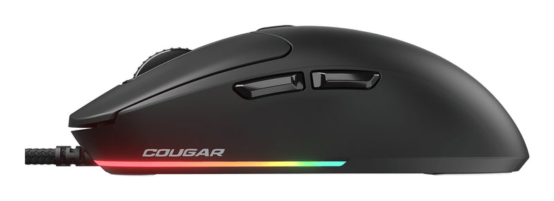 COUGAR Gaming Maus Minos Neo, Kabelgebunden, Schwarz