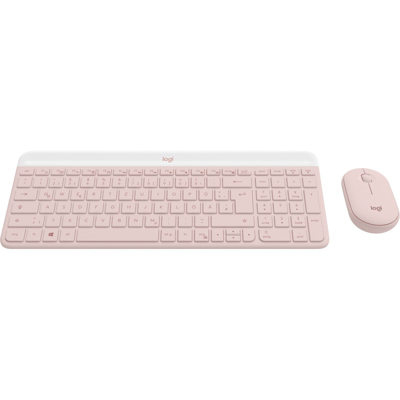Logitech MK470 Slim Combo - ROSE - (DE) - CENTRAL-419