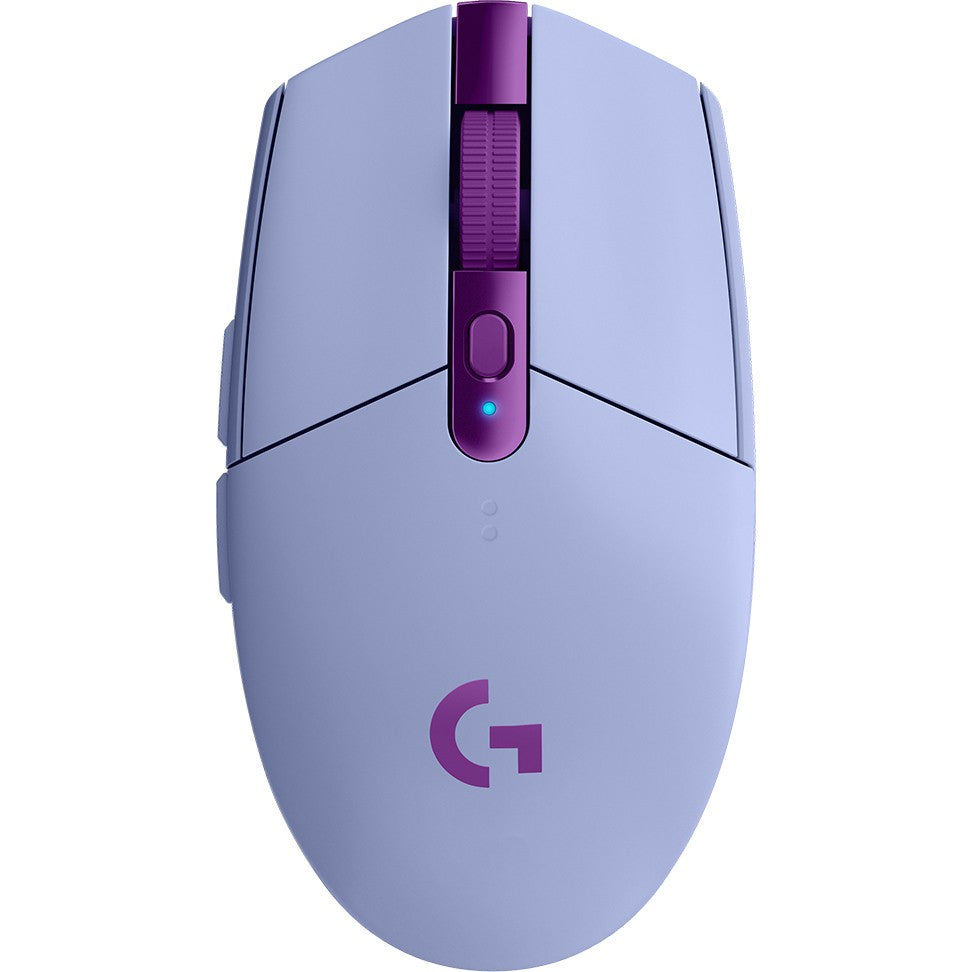 Logitech G305 LIGHTSPEED Wireless Gaming Mouse - LILAC - EWR2