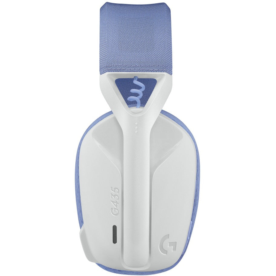 Logitech Lightspeed G435 Headset full size Bluetooth / 2.4 GHz radio frequency wireless white Discord Certified