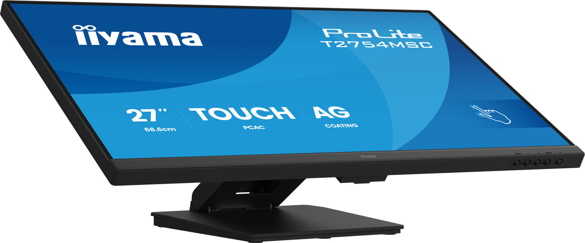 iiyama ProLite T2754MSC-B2AG Computerbildschirm 68,6 cm (27") 1920 x 1080 Pixel Full HD LED Touchscreen Multi-Nutzer Schwarz