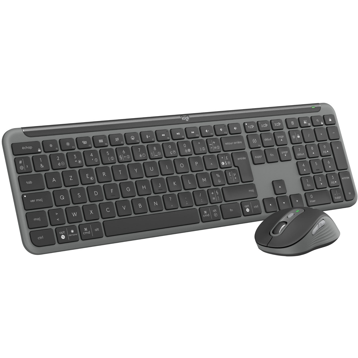 Logitech Signature Slim Combo MK950 for Business - Graphite - CENTRAL-419 (FR)