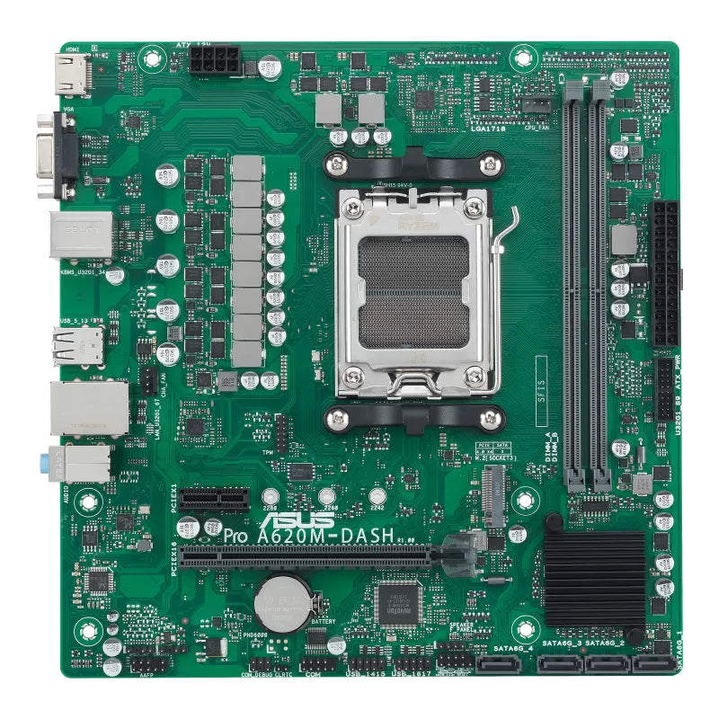 ASUS PRO A620M-DASH-CSM AMD A620 Sockel AM5 micro ATX