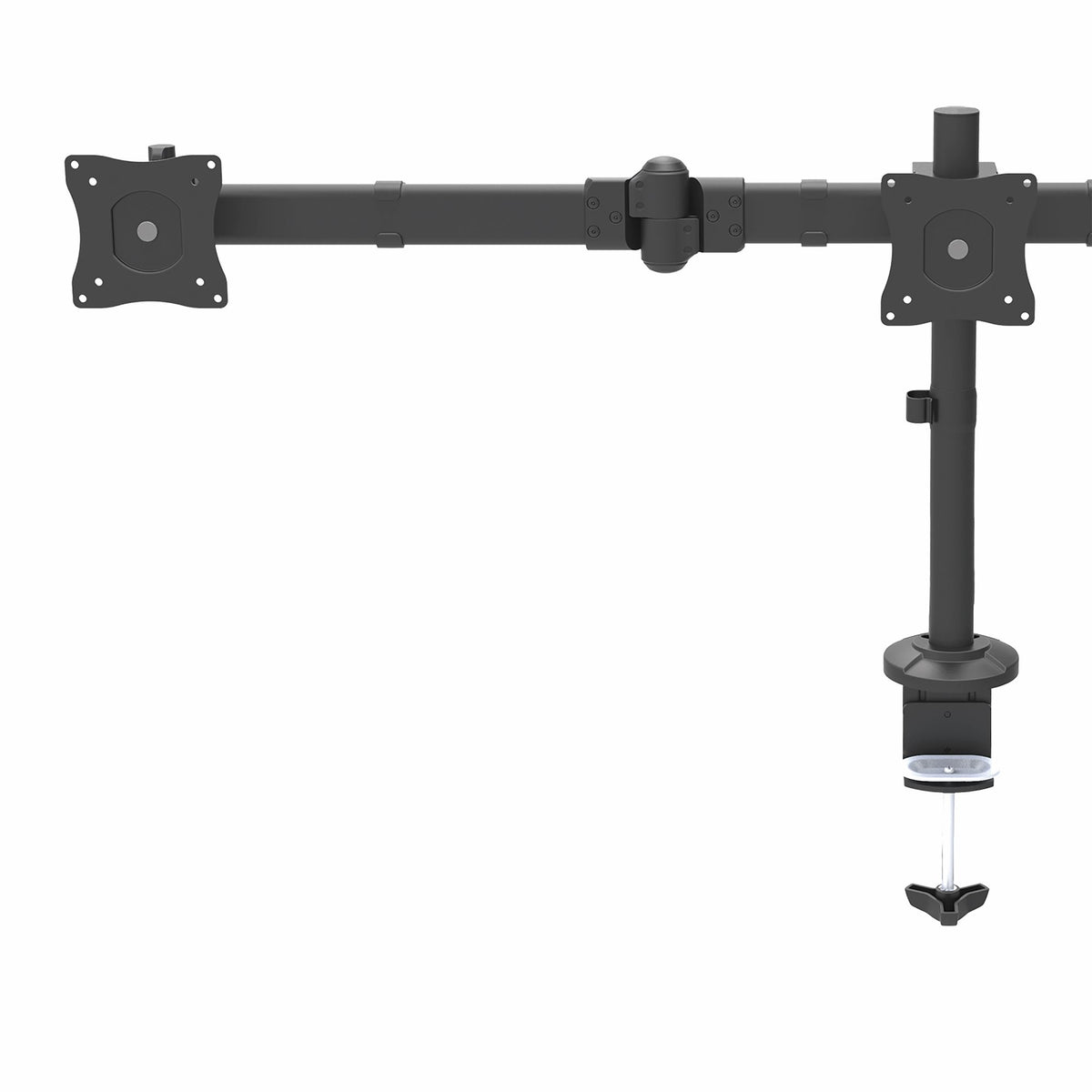 StarTech.com 3 Monitor Schreibtischhalterung - Ergonomischer VESA Monitorarm für 3 Monitore bis zu 27" - Gelenkig, höhenverstellbar - Neig/Schwenk/Drehfunktion - Schreibtischklemme/Tülle