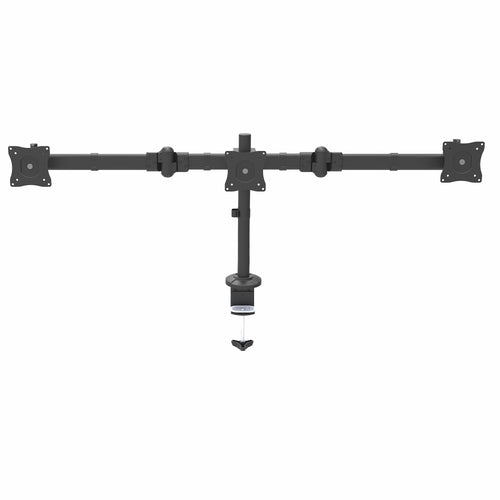 StarTech.com 3 Monitor Schreibtischhalterung - Ergonomischer VESA Monitorarm für 3 Monitore bis zu 27" - Gelenkig, höhenverstellbar - Neig/Schwenk/Drehfunktion - Schreibtischklemme/Tülle