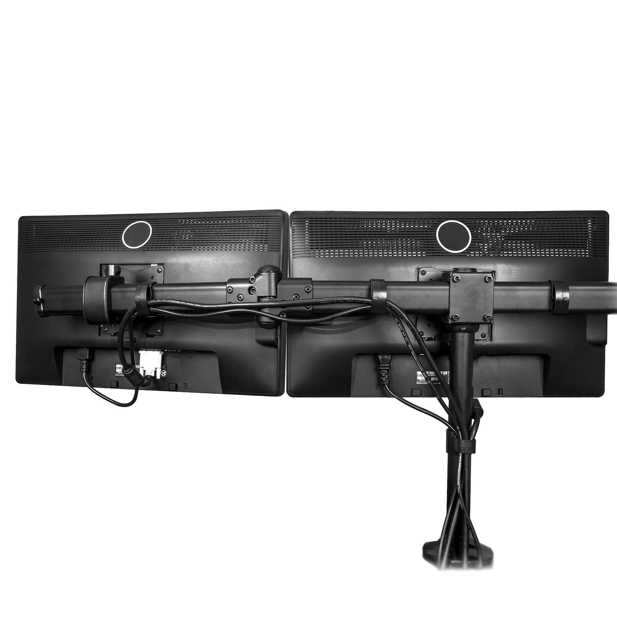 StarTech.com 3 Monitor Schreibtischhalterung - Ergonomischer VESA Monitorarm für 3 Monitore bis zu 27" - Gelenkig, höhenverstellbar - Neig/Schwenk/Drehfunktion - Schreibtischklemme/Tülle