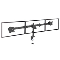 StarTech.com 3 Monitor Schreibtischhalterung - Ergonomischer VESA Monitorarm für 3 Monitore bis zu 27" - Gelenkig, höhenverstellbar - Neig/Schwenk/Drehfunktion - Schreibtischklemme/Tülle