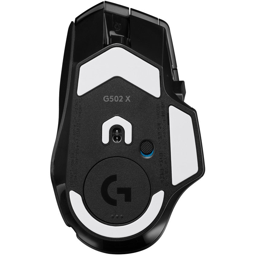 Logitech G G502 X LIGHTSPEED Mouse optical 8 buttons wireless 2.4 GHz USB MAU Logitech LIGHTSPEED receiver black