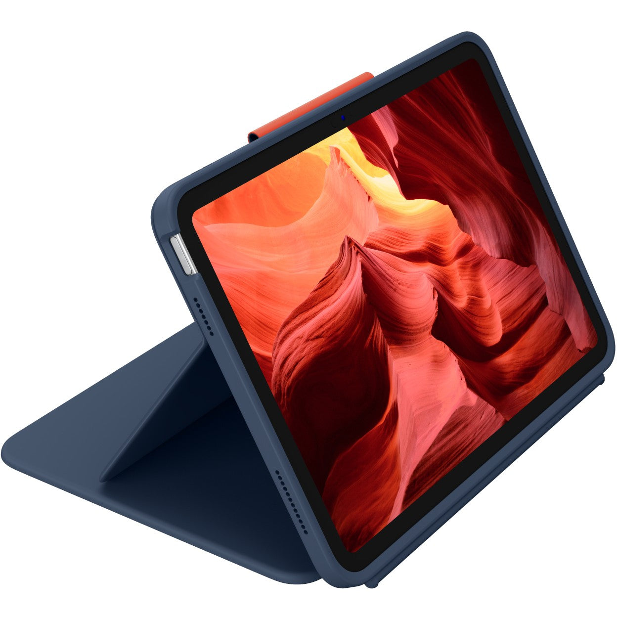 Logitech Rugged Combo 4 for iPad 10th gen - CLASSIC BLUE - (DE) - EMEA-914 - KB EDU BULK