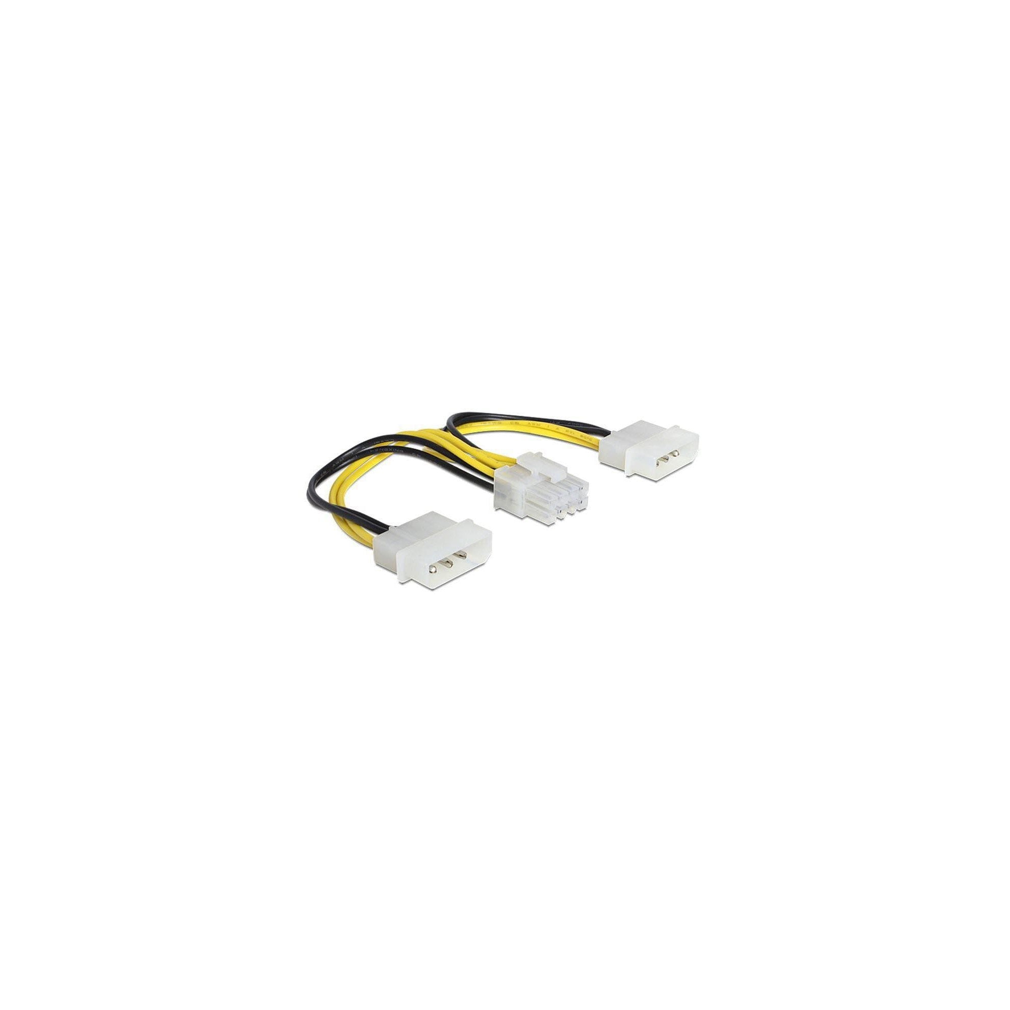 Kabel Stromversorgung 2x5.25 auf 1xEPS 8Pol