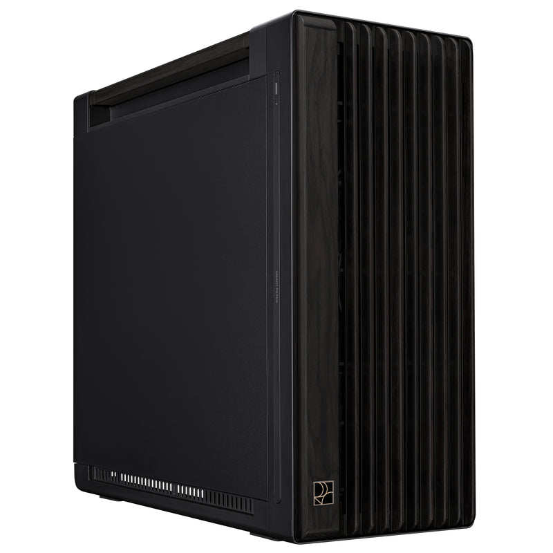 ASUS ProArt PA602 Wood Edition – Metal Panel Midi Tower Schwarz