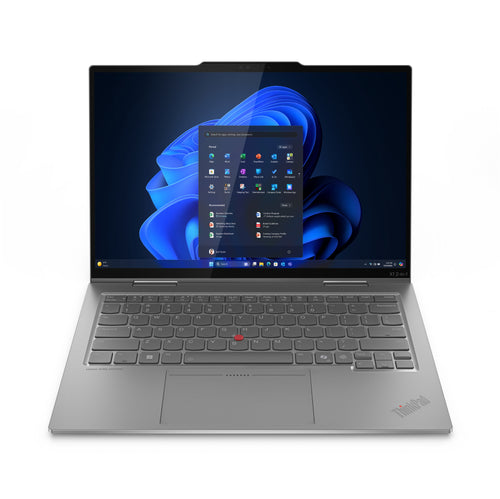 Lenovo ThinkPad X1 2-in-1 Gen 10 Aura Edition Copilot+ PC Intel Core Ultra 7 258V Hybrid (2-in-1) 35,6 cm (14") Touchscreen 2.8K 32 GB LPDDR5x-SDRAM 1 TB SSD Wi-Fi 7 (802.11be) Windows 11 Pro Schweiz Grau