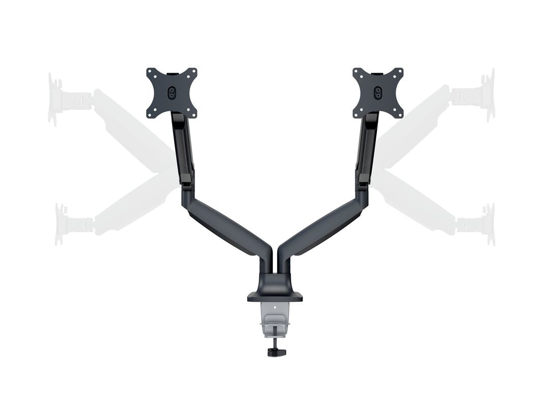 Multibrackets 3286 Flachbildschirm-Tischhalterung 68,6 cm (27") Tisch/Bank Schwarz, Silber