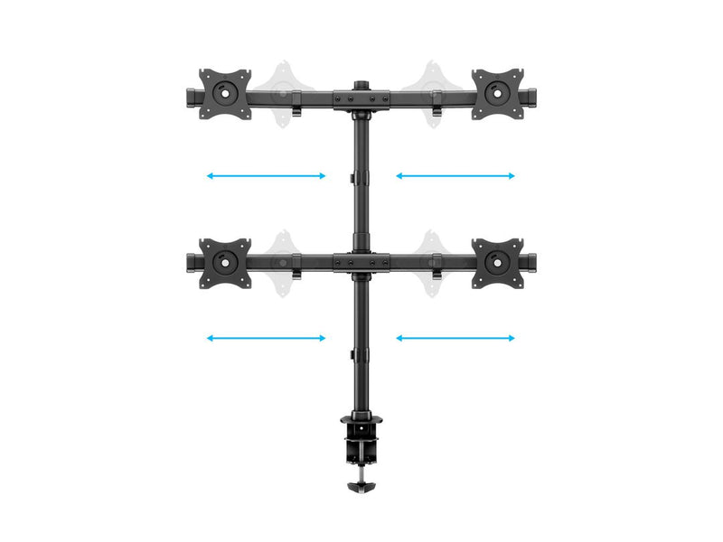 Multibrackets 3316 Flachbildschirm-Tischhalterung 68,6 cm (27") Tisch/Bank Schwarz
