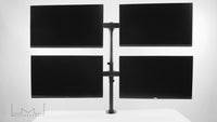 Multibrackets 3316 Flachbildschirm-Tischhalterung 68,6 cm (27") Tisch/Bank Schwarz