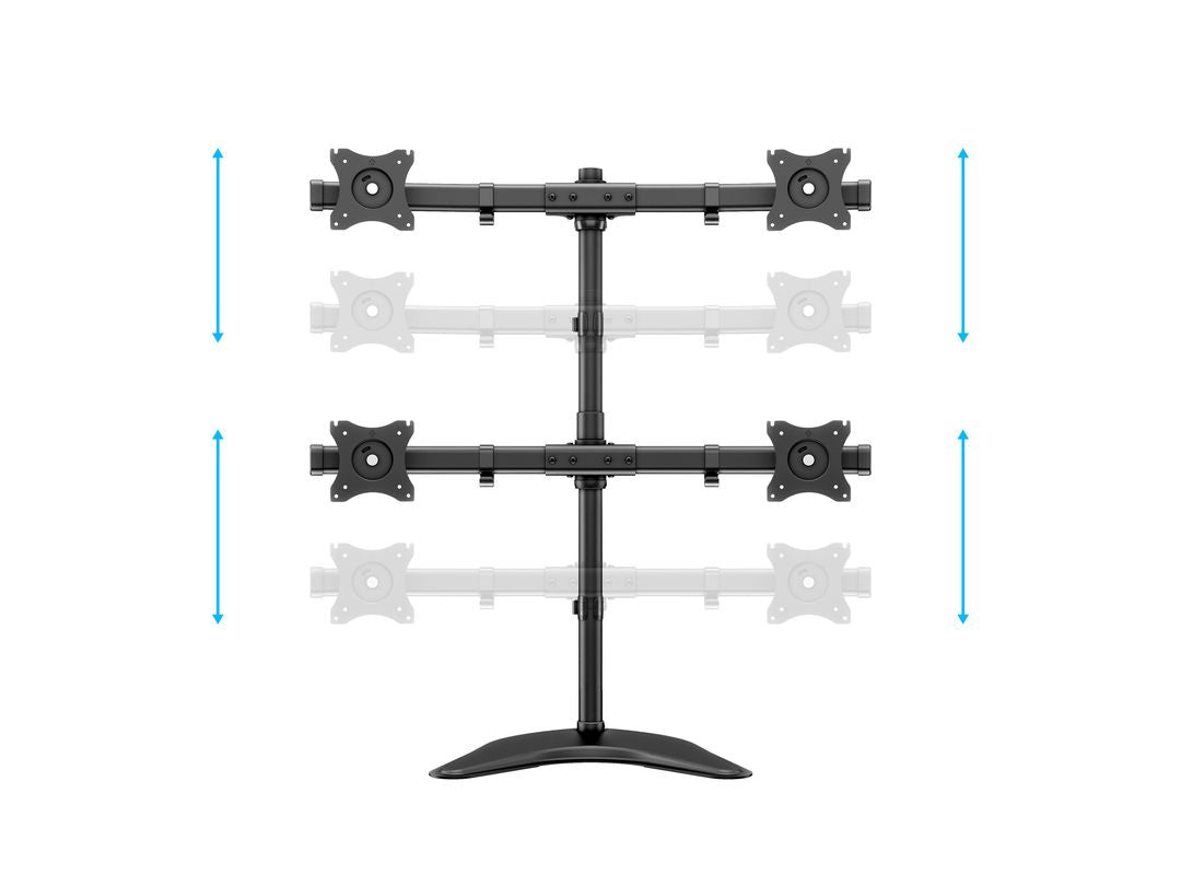 Multibrackets 3347 Flachbildschirm-Tischhalterung 68,6 cm (27") Tisch/Bank Schwarz
