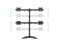 Multibrackets 3347 Flachbildschirm-Tischhalterung 68,6 cm (27") Tisch/Bank Schwarz