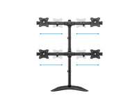 Multibrackets 3347 Flachbildschirm-Tischhalterung 68,6 cm (27") Tisch/Bank Schwarz