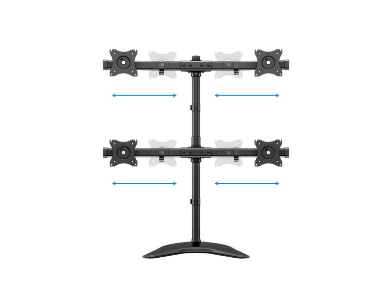 Multibrackets 3347 Flachbildschirm-Tischhalterung 68,6 cm (27") Tisch/Bank Schwarz