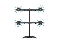 Multibrackets 3347 Flachbildschirm-Tischhalterung 68,6 cm (27") Tisch/Bank Schwarz