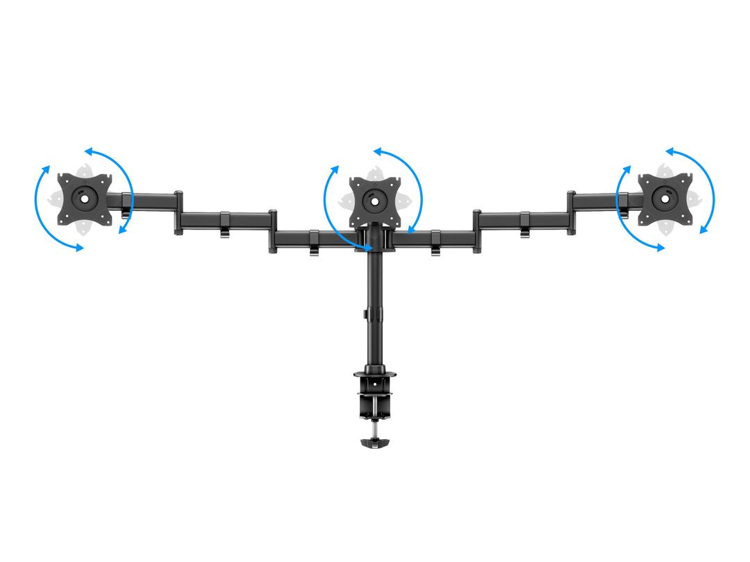 Multibrackets 3385 Flachbildschirm-Tischhalterung 68,6 cm (27") Tisch/Bank Schwarz