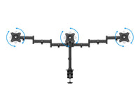 Multibrackets 3385 Flachbildschirm-Tischhalterung 68,6 cm (27") Tisch/Bank Schwarz