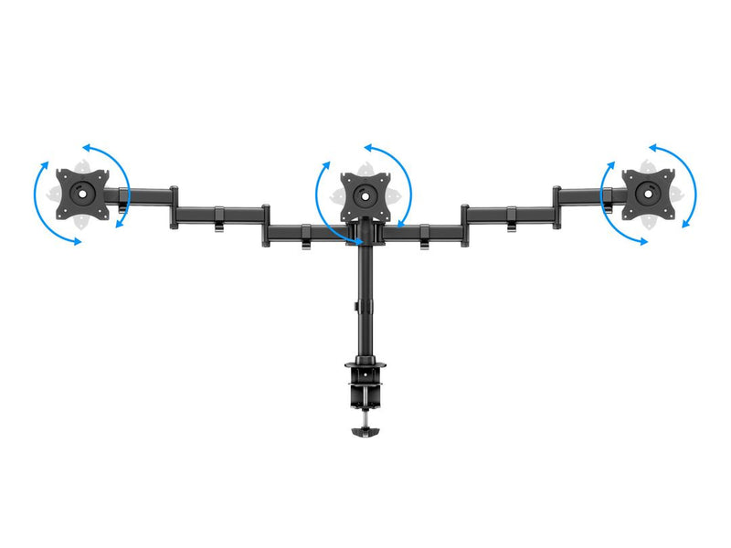 Multibrackets 3385 Flachbildschirm-Tischhalterung 68,6 cm (27") Tisch/Bank Schwarz