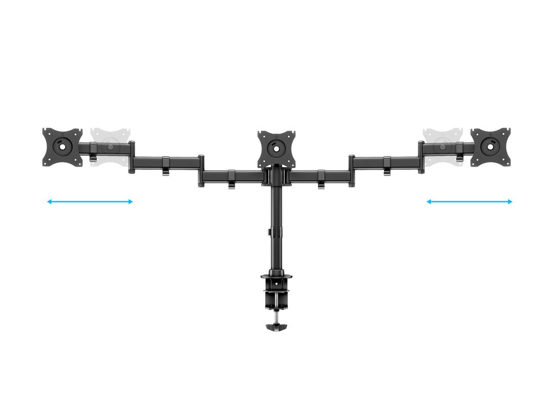Multibrackets 3385 Flachbildschirm-Tischhalterung 68,6 cm (27") Tisch/Bank Schwarz