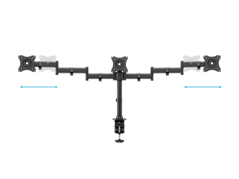 Multibrackets 3385 Flachbildschirm-Tischhalterung 68,6 cm (27") Tisch/Bank Schwarz
