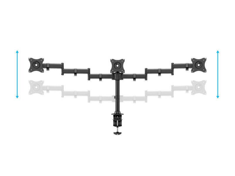 Multibrackets 3385 Flachbildschirm-Tischhalterung 68,6 cm (27") Tisch/Bank Schwarz