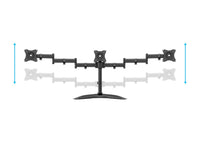 Multibrackets 3392 Flachbildschirm-Tischhalterung 68,6 cm (27") Tisch/Bank Schwarz