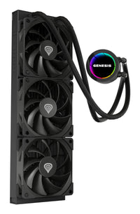GENESIS NLG-2320 Computerkühlsystem Prozessor All-in-One-Flüssigkeitskühler Schwarz