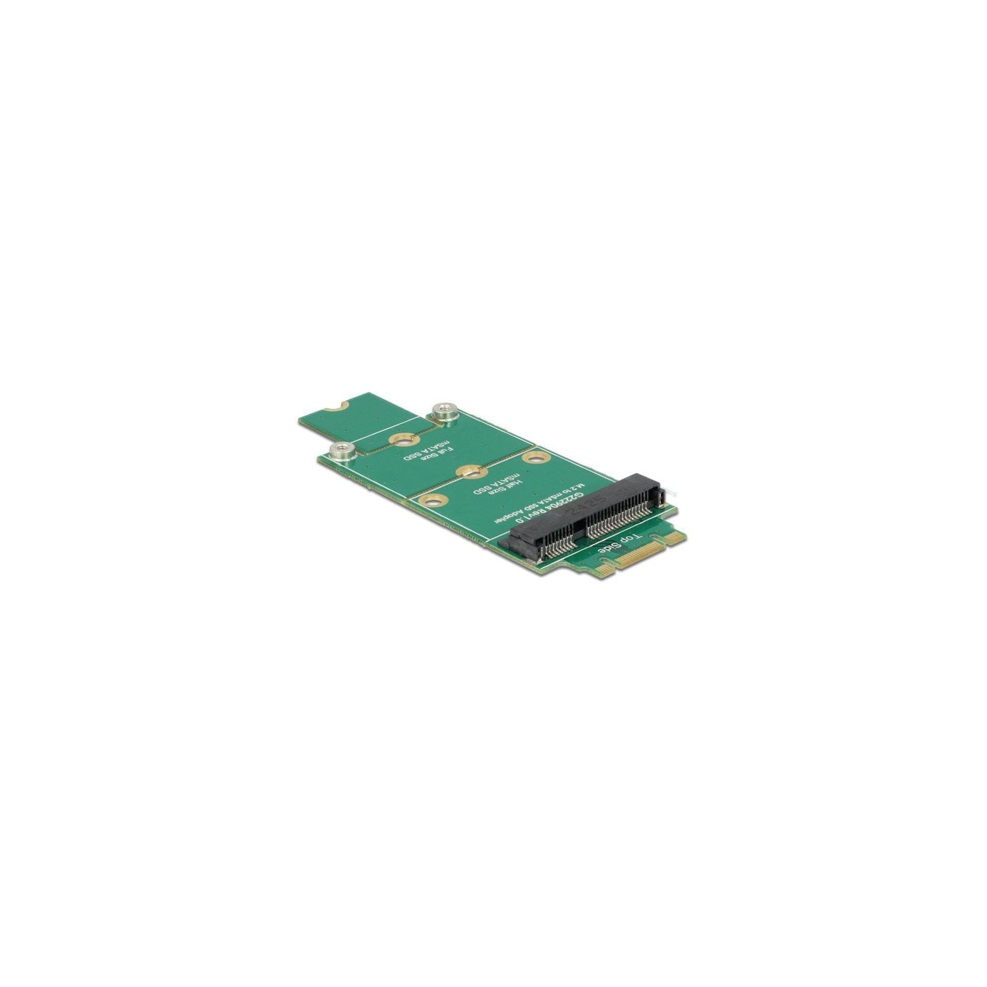 Delock mSATA zu M.2 Adapter, half/full Size